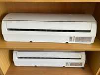 2 aparelhos de ar condicionado