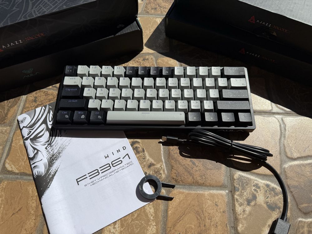 ‼️AULA F3361 — 60 % з RGB за доступною ціною‼️ЦІНА ПОСТАЧАЛЬНИКА‼️