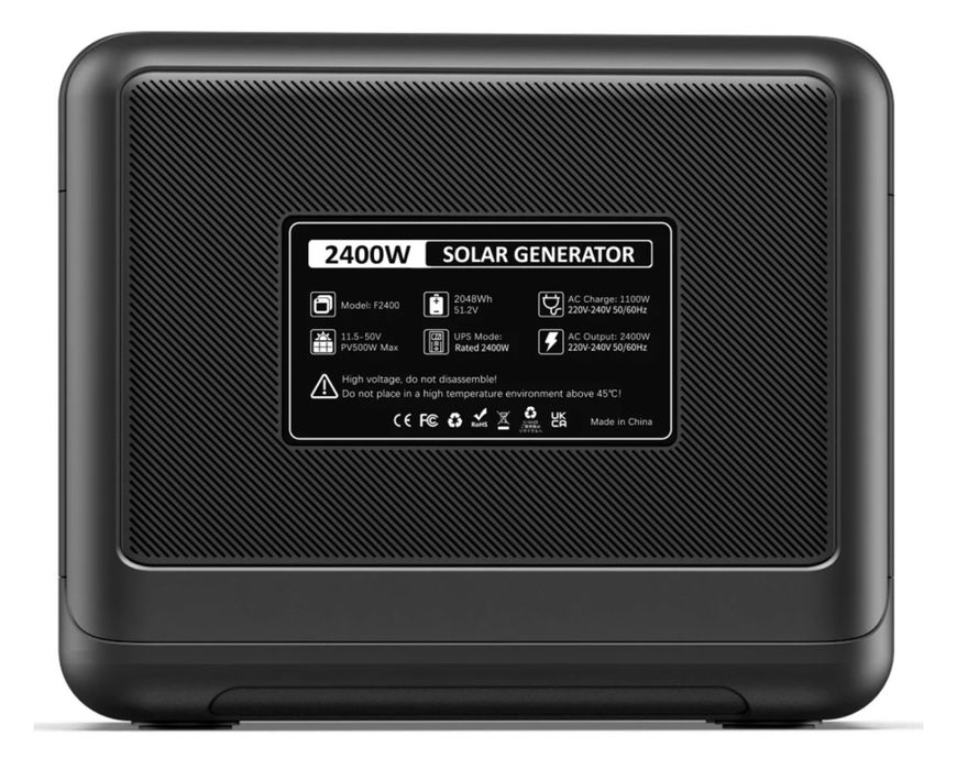 Зарядна станція Fossibot F2400, 2400 Вт, 2048 Вт*год