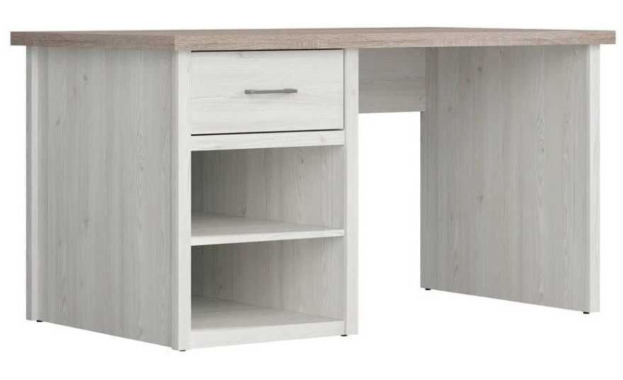 Biurko LUCA JUZI 141 x 81 cm Komfortowe miejsce do nauki i pracy