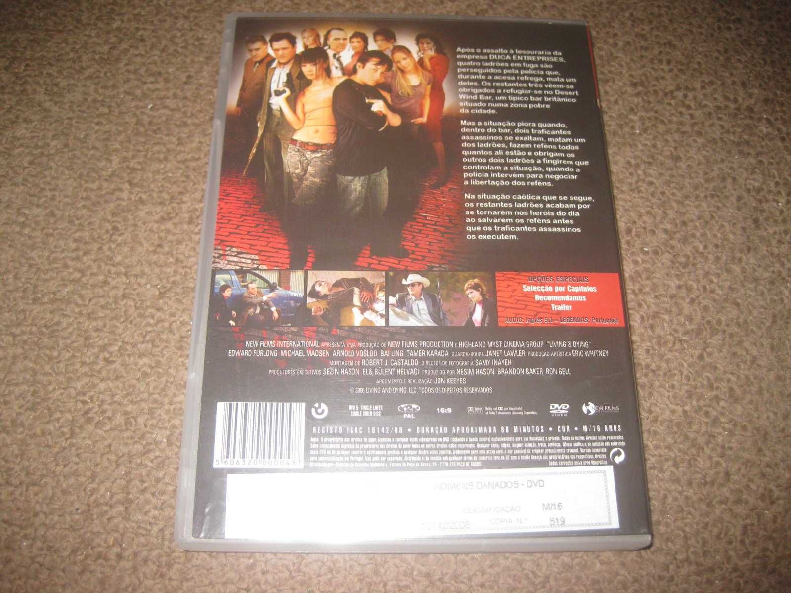 DVD "Homens Danados" com Edward Furlong