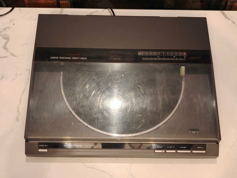 GRUNDIG PS-6000 /TECHNICS SL-DL5!Znakomity gramofon!Audio Technica t4p