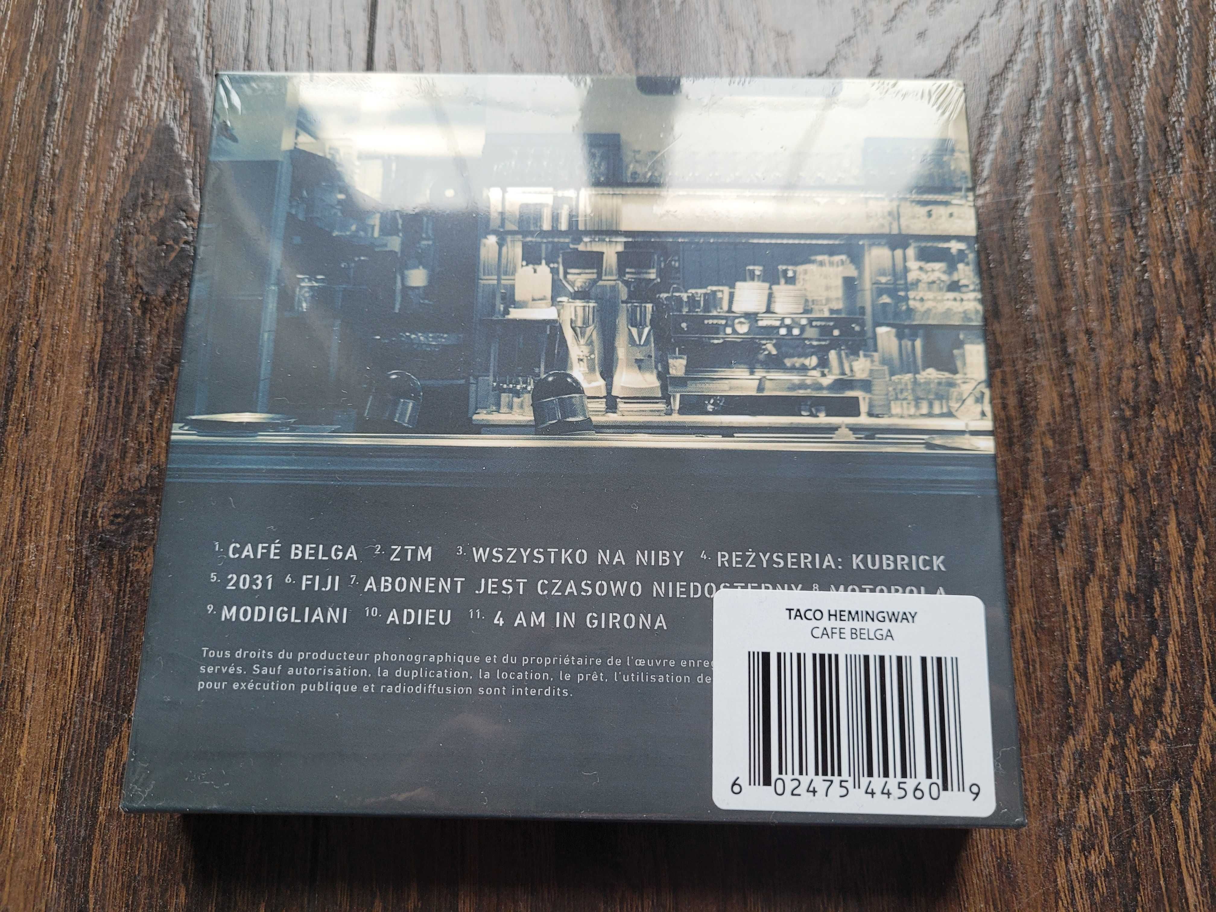 Taco Hemingway CAFE BELGA płyta CD nowa w folii box