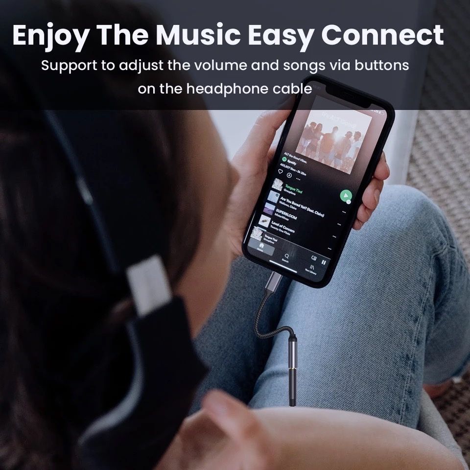 Jack AUX Adapter słuchawkowy Audio złączka przejściówka iPhone