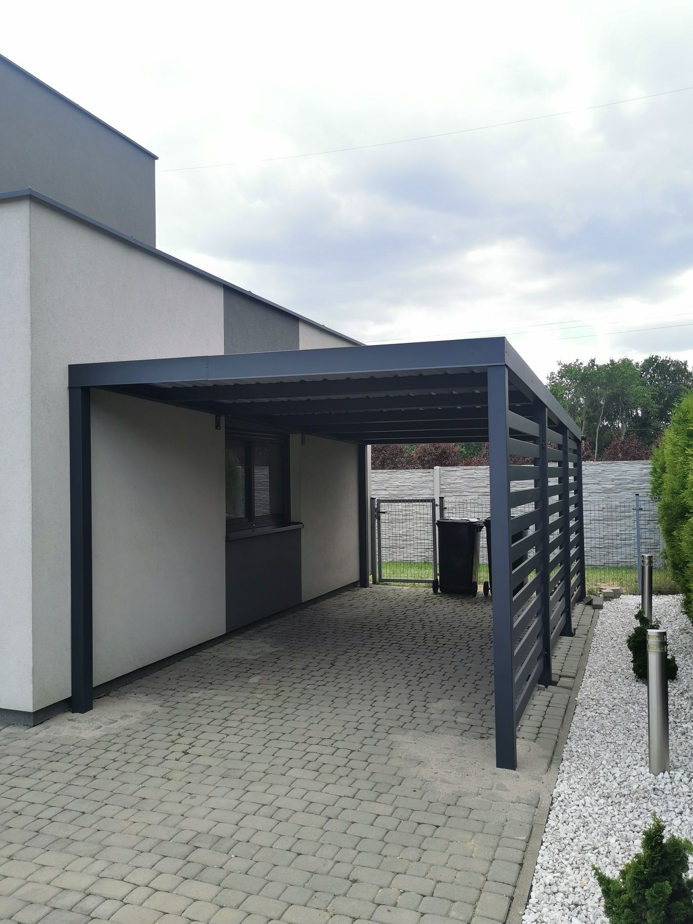 Wiata Garażowa Samochodowa Jednostanowiskowa Carport