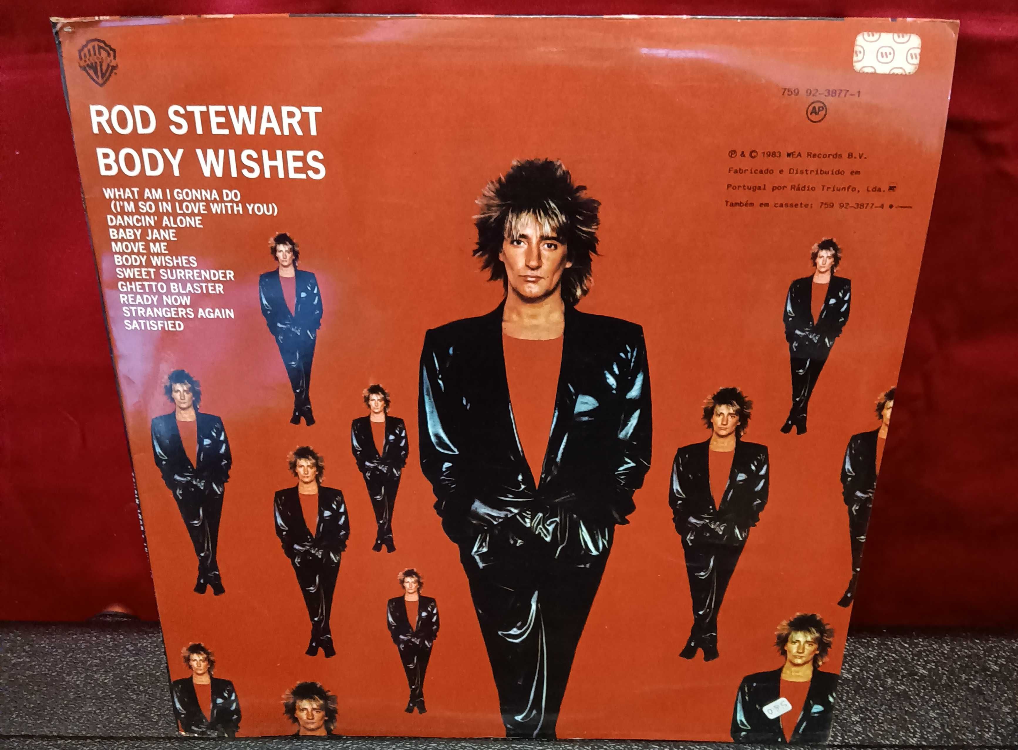 LPs Vinil Rod Stewart 3 albuns 33 RT