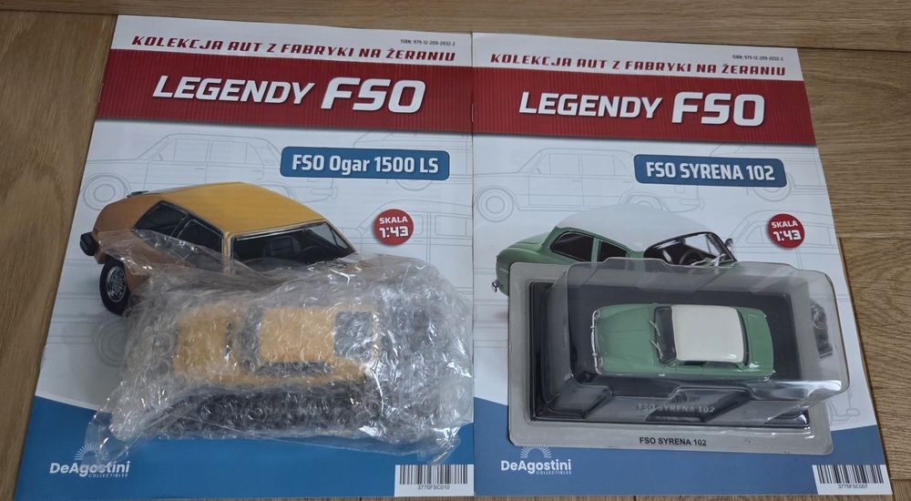 Fso Ogar Syrena 102 modele samochodów 1:43 Legendy Fso