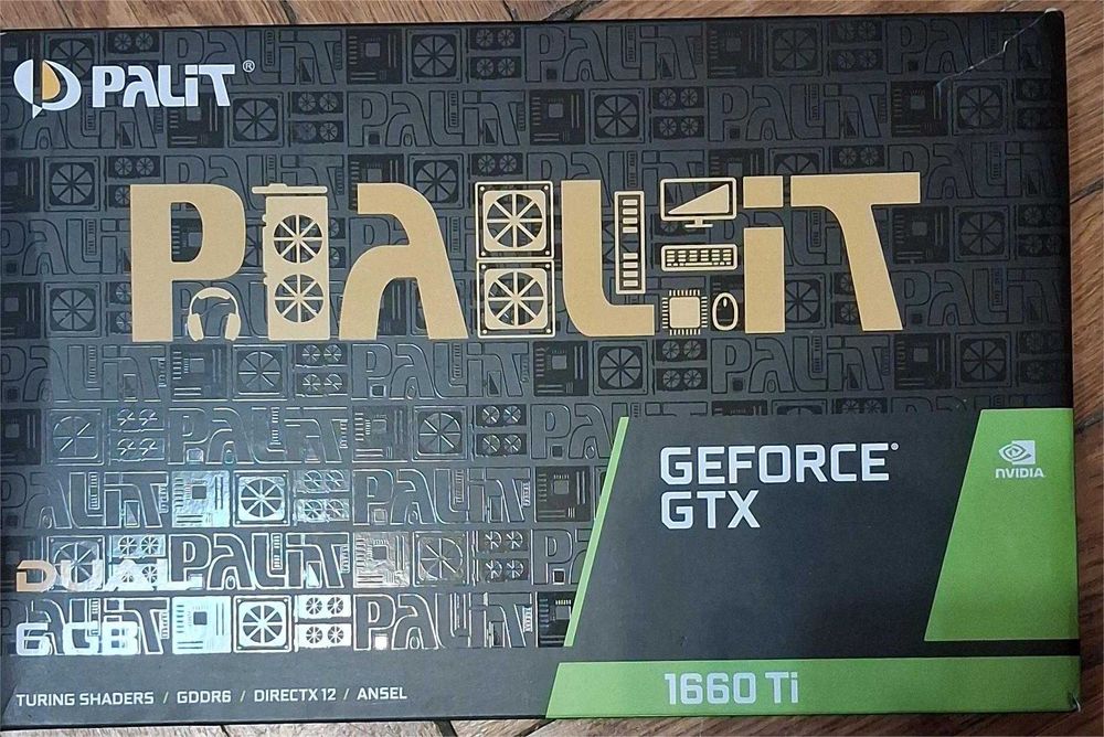 відеокарта PALIT GEFORCE GTX 1660 Ti