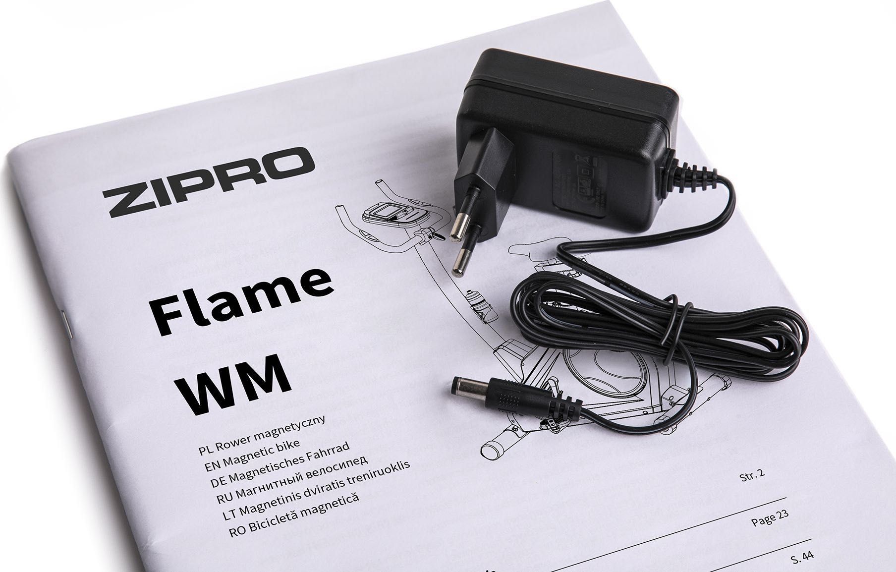 Rower stacjonarny Zipro Flame iConsole+ magnetyczny