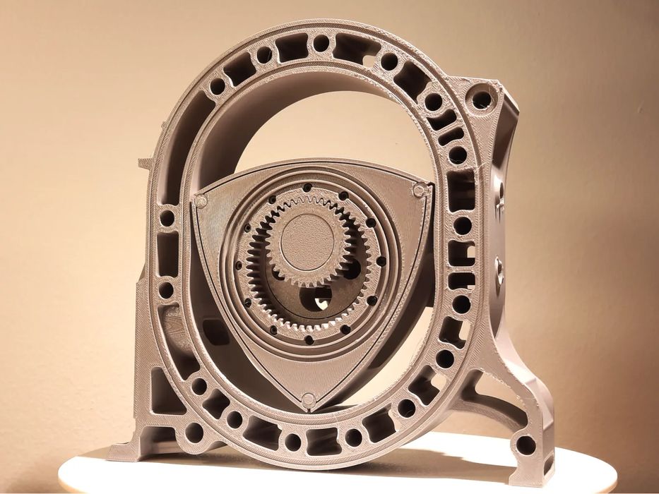 Motor Wankel - Modelo Funcional com Manivela