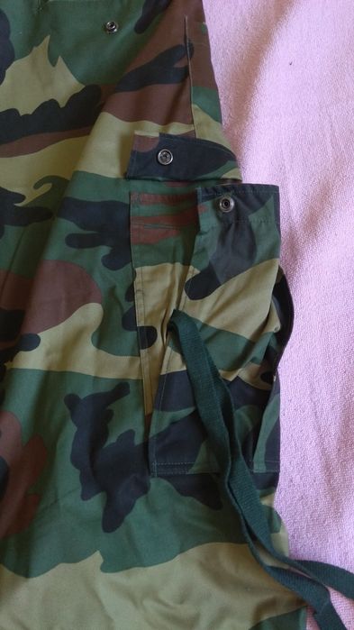 Spodnie bojówki z pasem wojskowe militarne moro XXXL USA w cenie paska