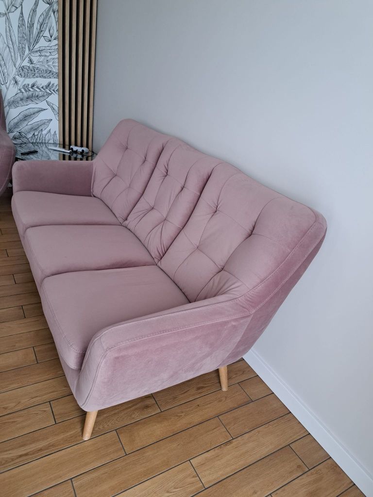 Komplet wypoczynkowy Scandi Agata meble Sofa + fotel + Gratis