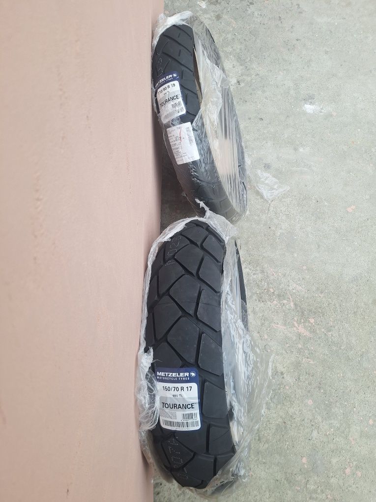 Komplet nowych opon METZELER TOURANCE 110/80R19 2025r 150/70R17 2025r