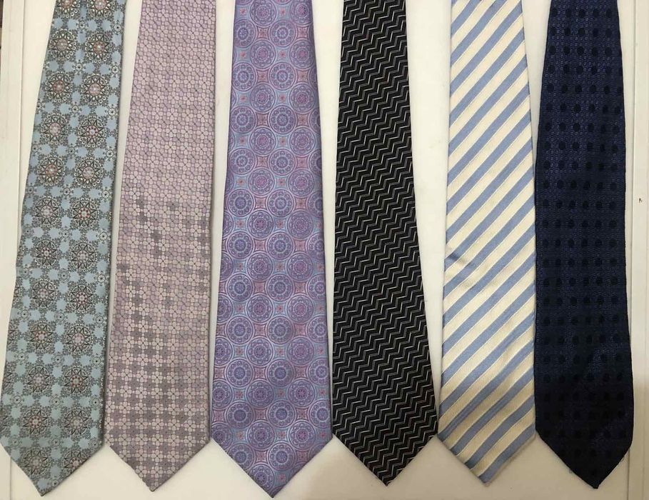 Галстуки разные ретро