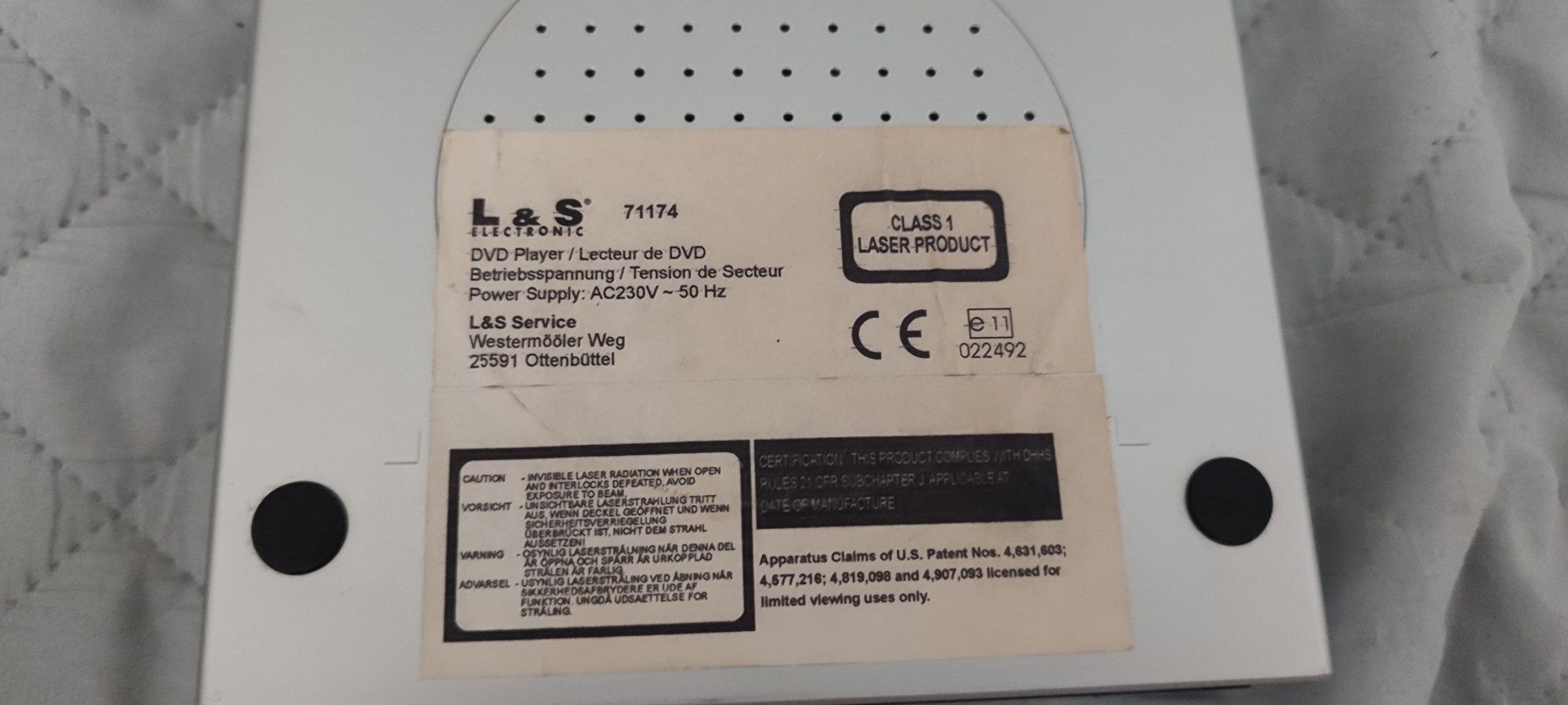 Odtwarzacz DVD L&S Electronic