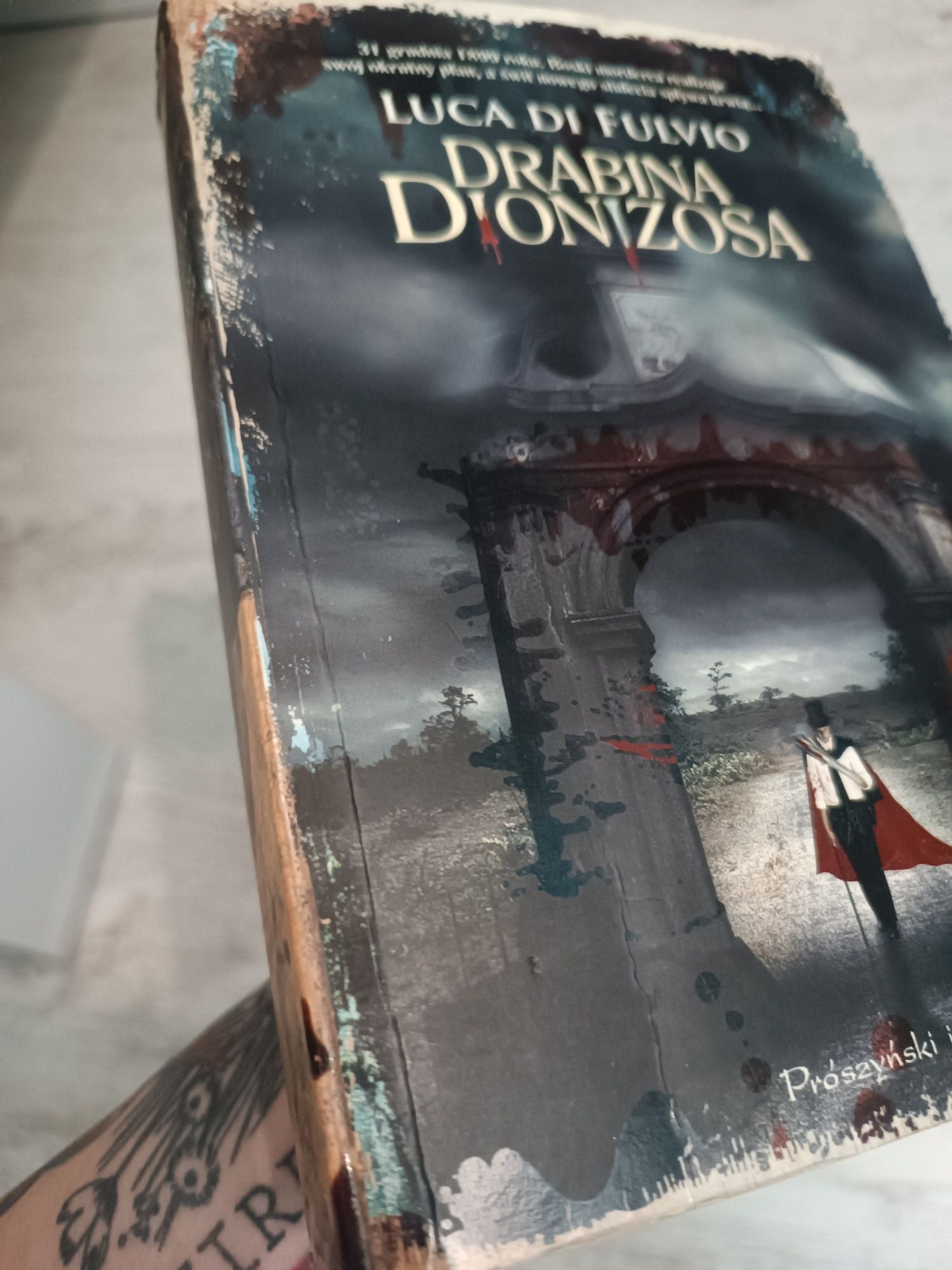 Książka "drabina Dionizosa" kryminał Luca di fulvio