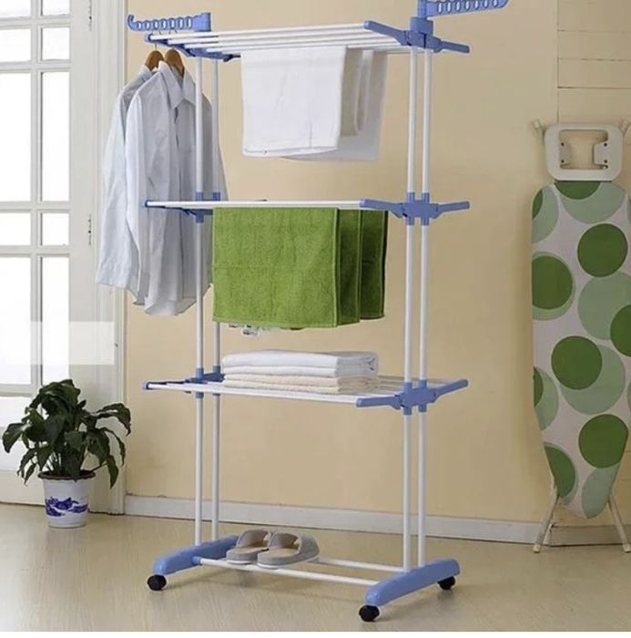 Сушарка для одягу сушка для білизни 80-142 см нержавіюча сталь