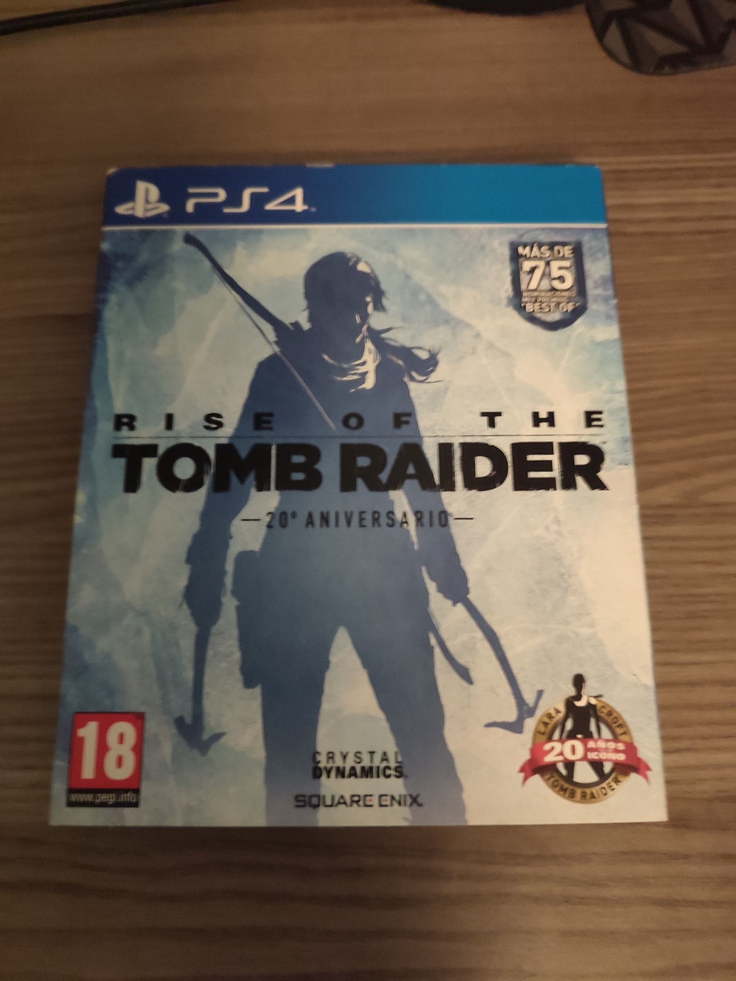 Rise of the tomb raider edição 20 anos ps4