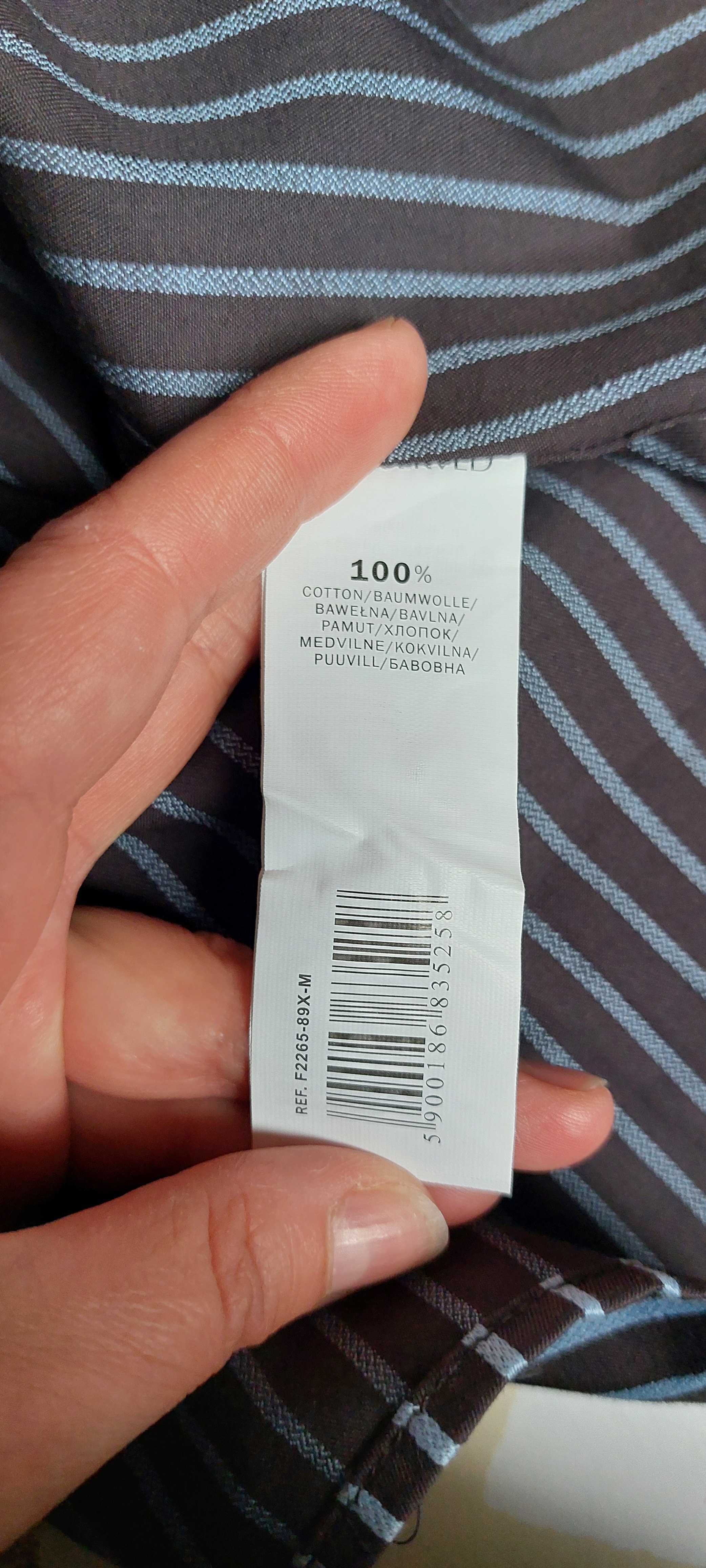 Nowa koszula elegancka Reserved SlimFit M 38 paski