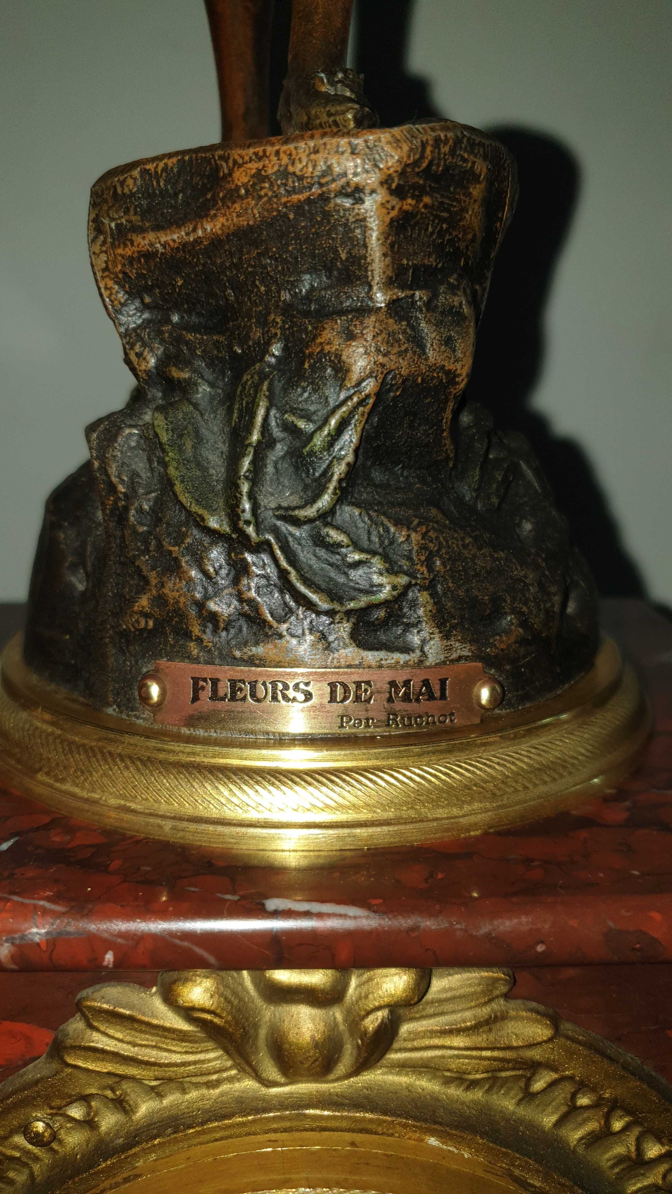 Relógio antigo francês séc XIX