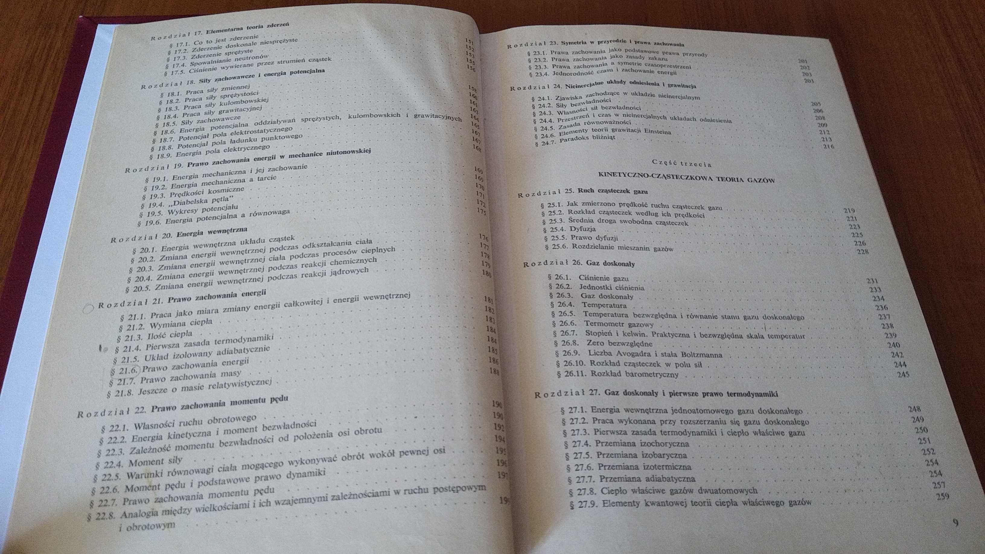 Elementy fizyki T 1 Ruch i siły; prawa zachowania Jaworski Piński