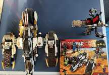 LEGO NINJAGO 70595 niewykrywalny pojazd ninja kompletny z instrukcją
