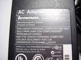 20V Lenovo lenovo nsw24375 AC Adapter Transformador