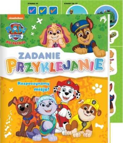 Psi Patrol. Zadanie Przyklejanie cz.6 - praca zbiorowa