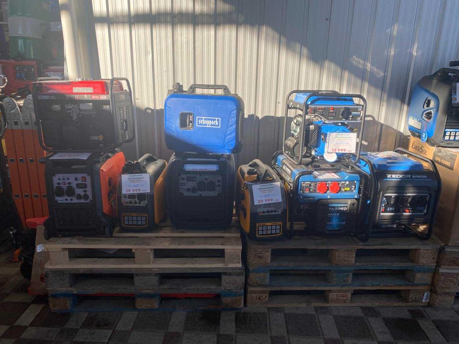 Генератор інверторний Enersol EPG 8000 IOEAU 220/380 ( 7 квт)