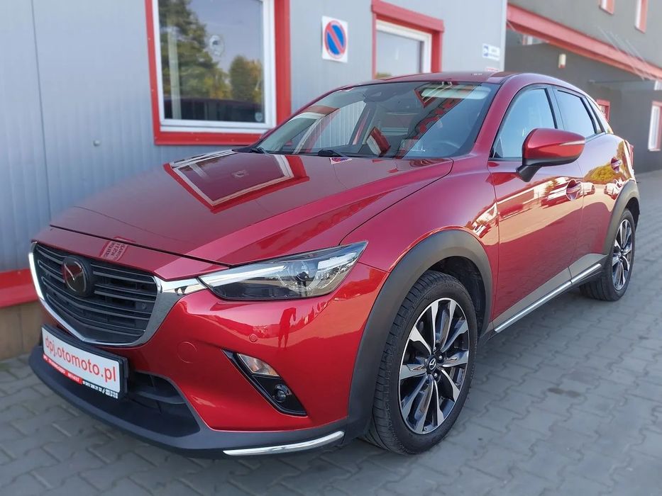Mazda CX-3 Mazda CX-3* Automat* Benzyna* Skóra* HeadUp* Pewne pochodzenie