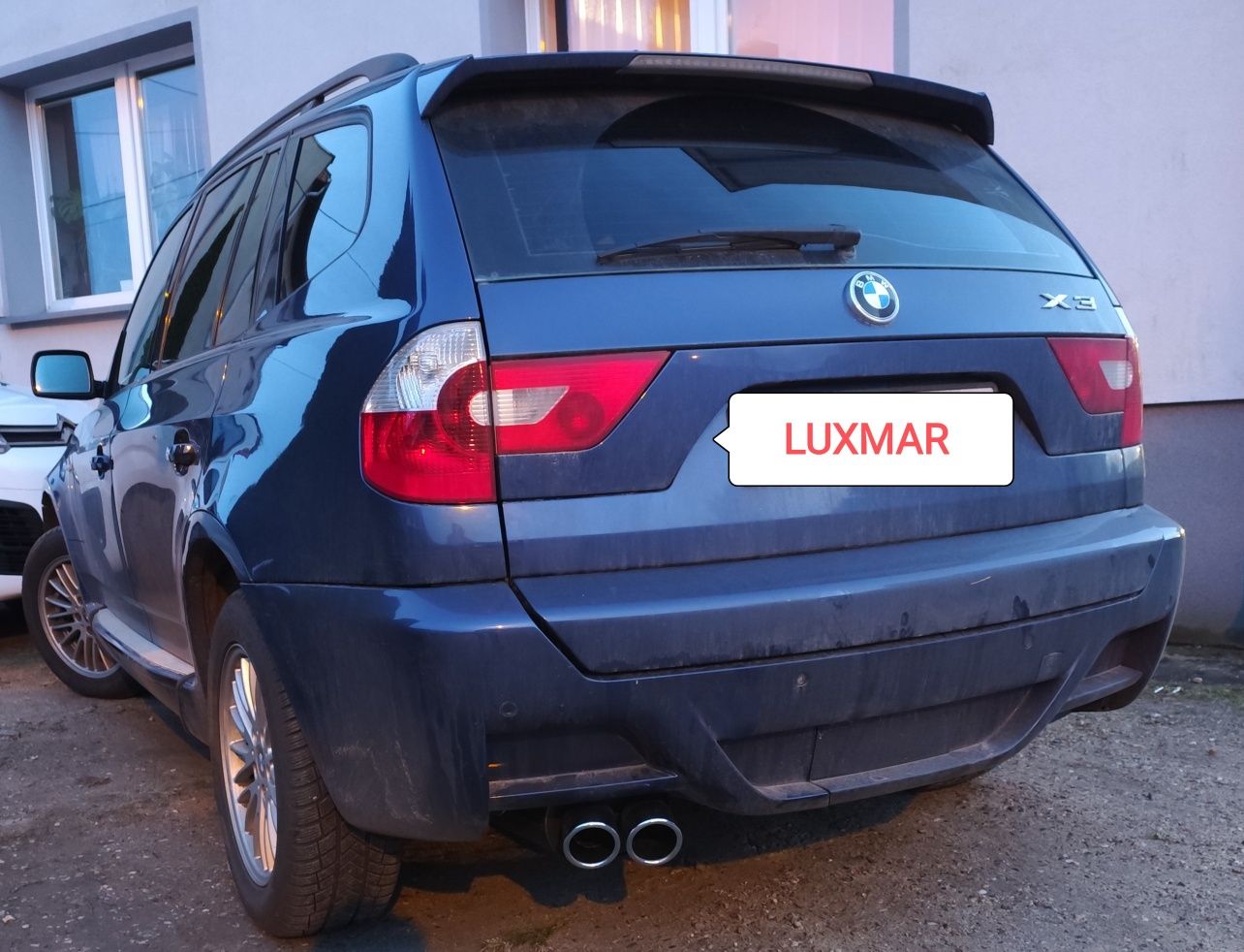 Tłumik końcowy wydech BMW 83 2.5i 3.0i M-Pakiet AERO