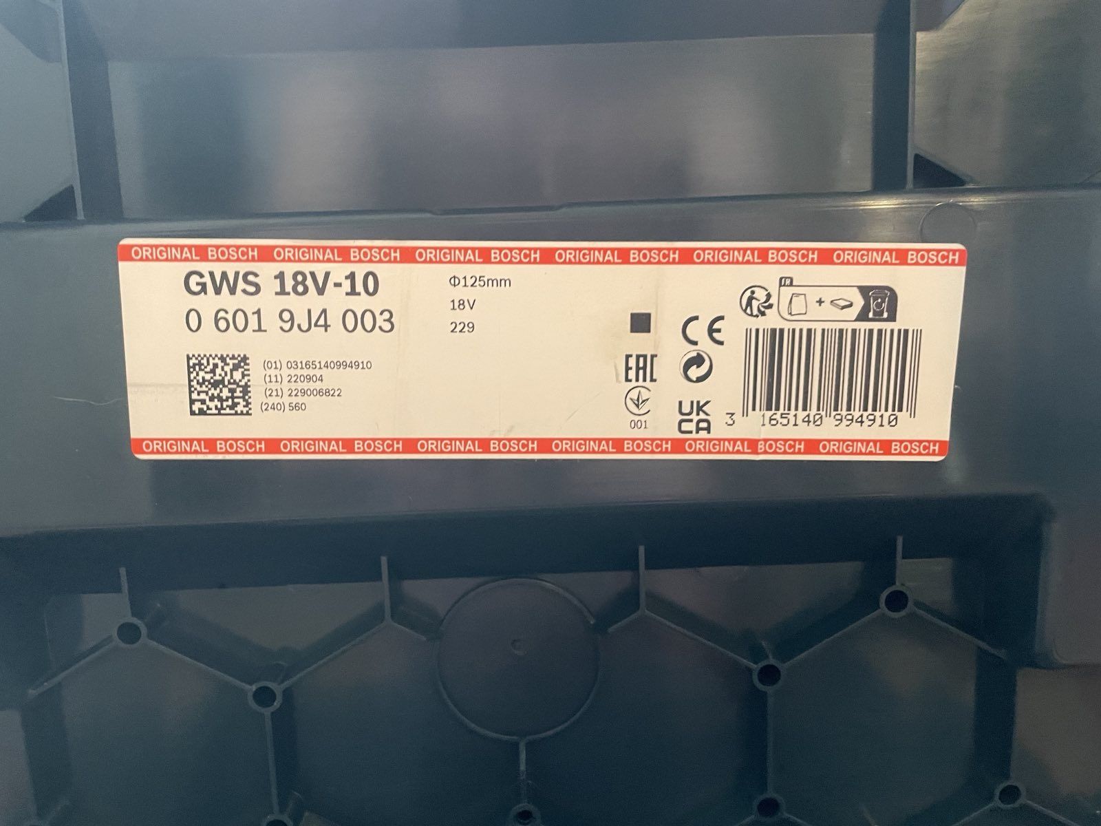 Продам болгарку Bosch GWS18V-10