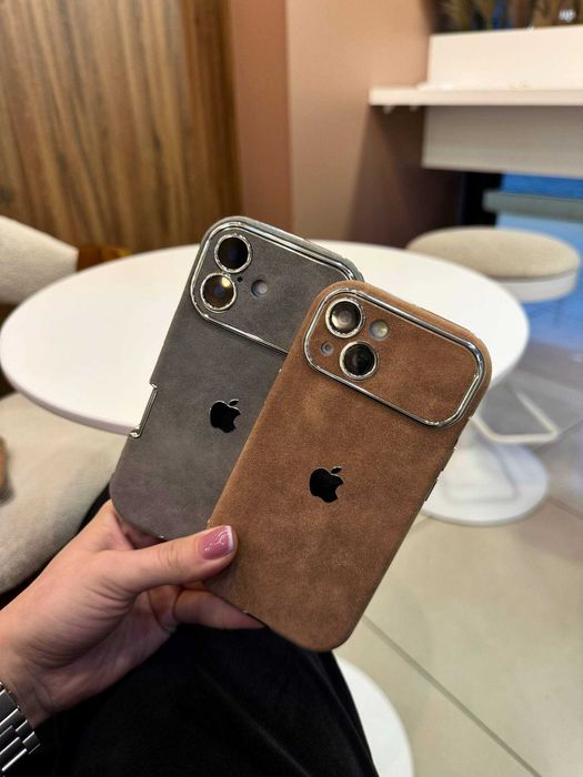 Чохол iPhone Pro Max чехол айфон про макс 15 / 16 велюр