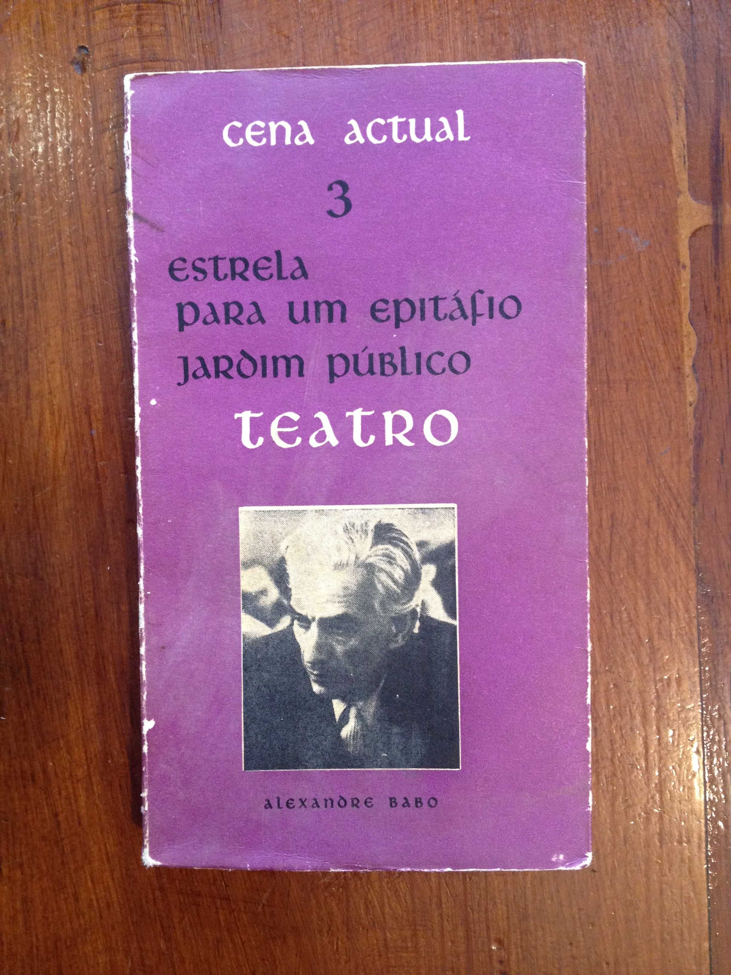 Alexandre Babo - Estrela para um epitáfio / Jardim Público