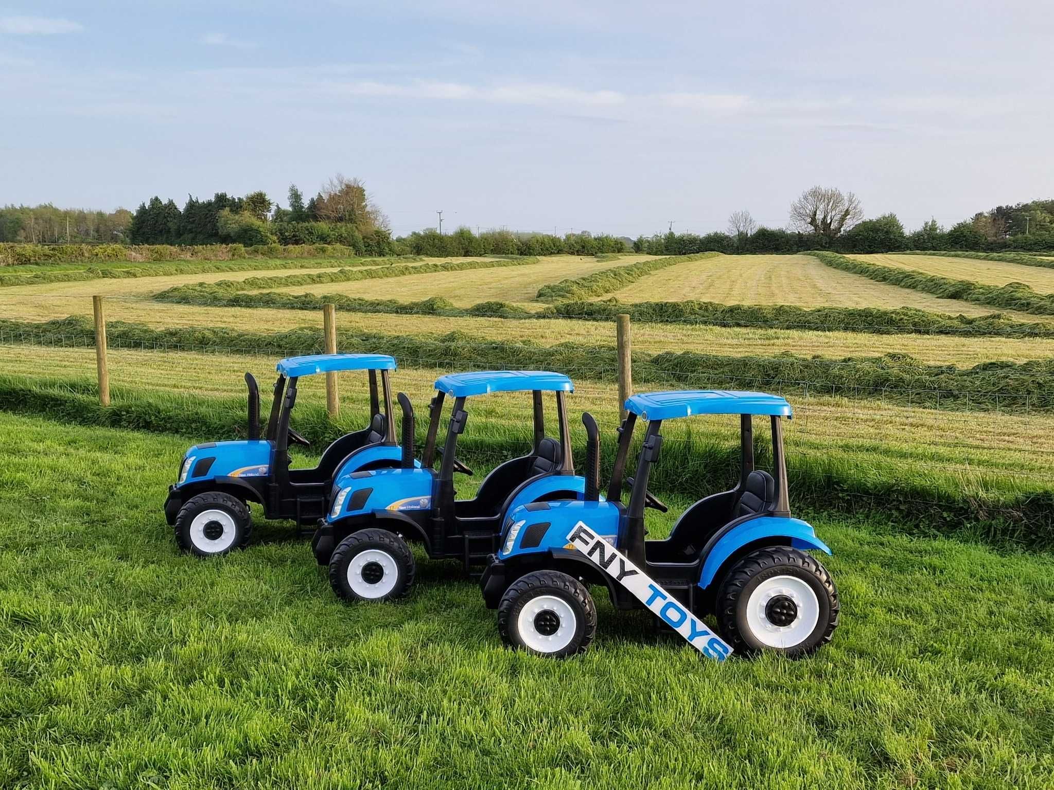TRAKTOR XXL New holland 24V silniki 2x200W auto na akumulator