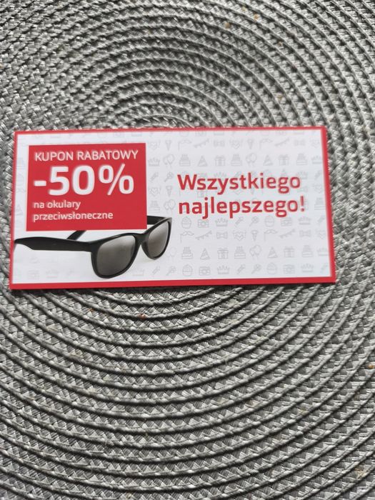-50% na okulary przeciwsłoneczne Vision Express