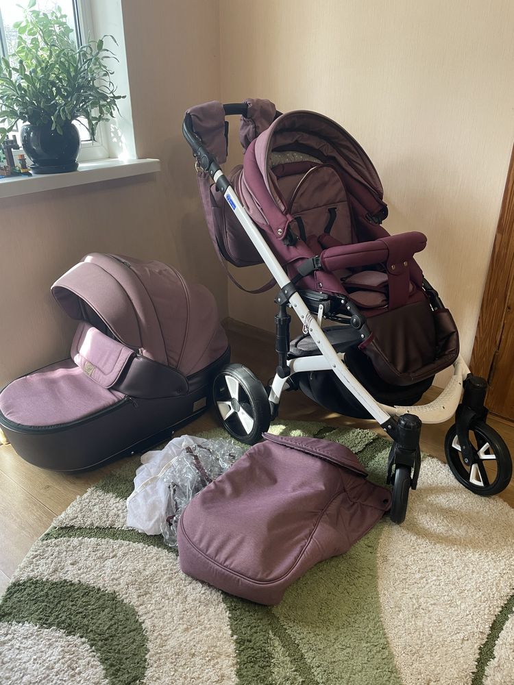 Коляска Baby PRAM Bilinni 2 в 1 для прогулки