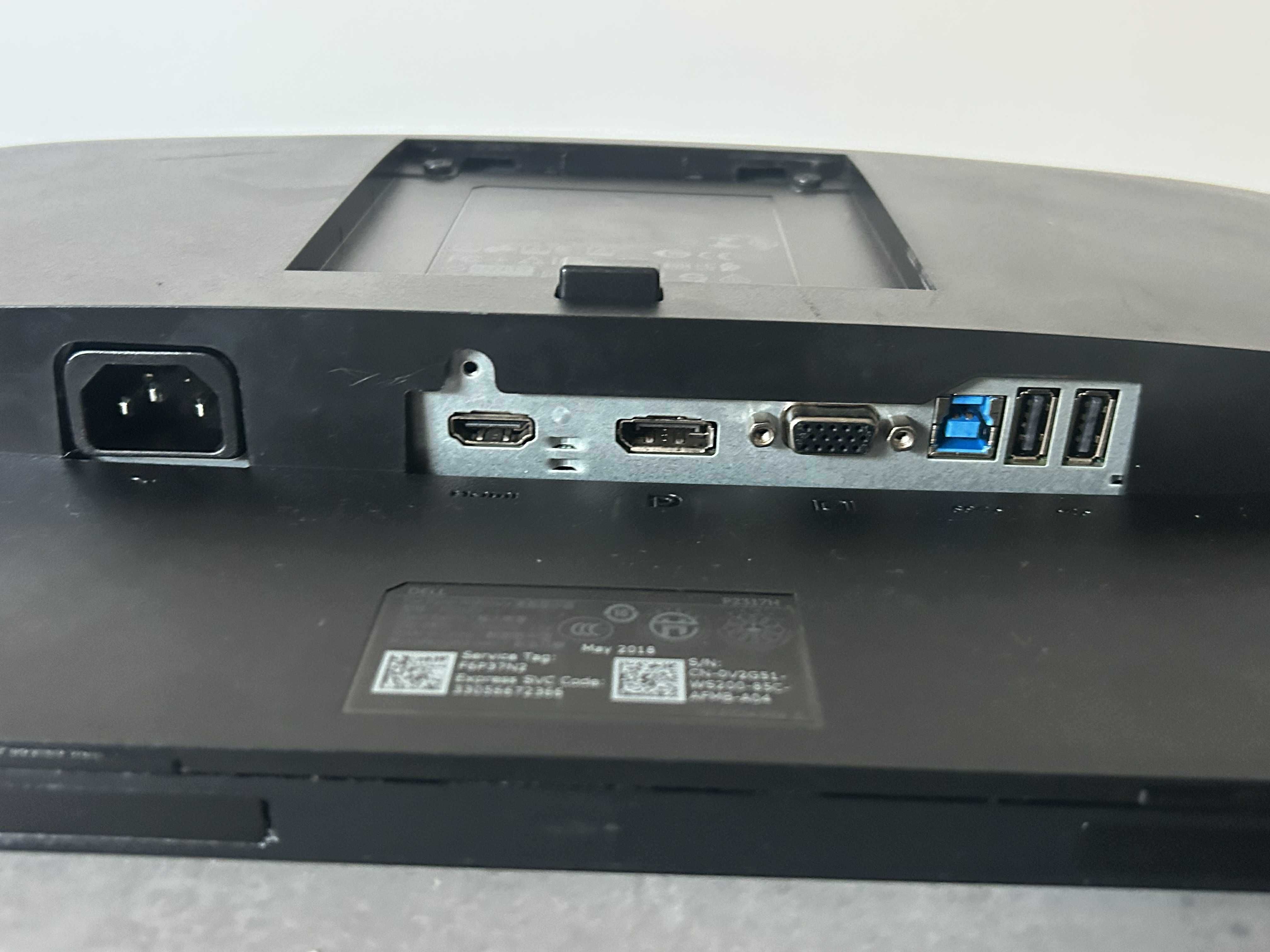 Monitor Dell p2317h 23 cale hdmi displayport vga usb full hd
