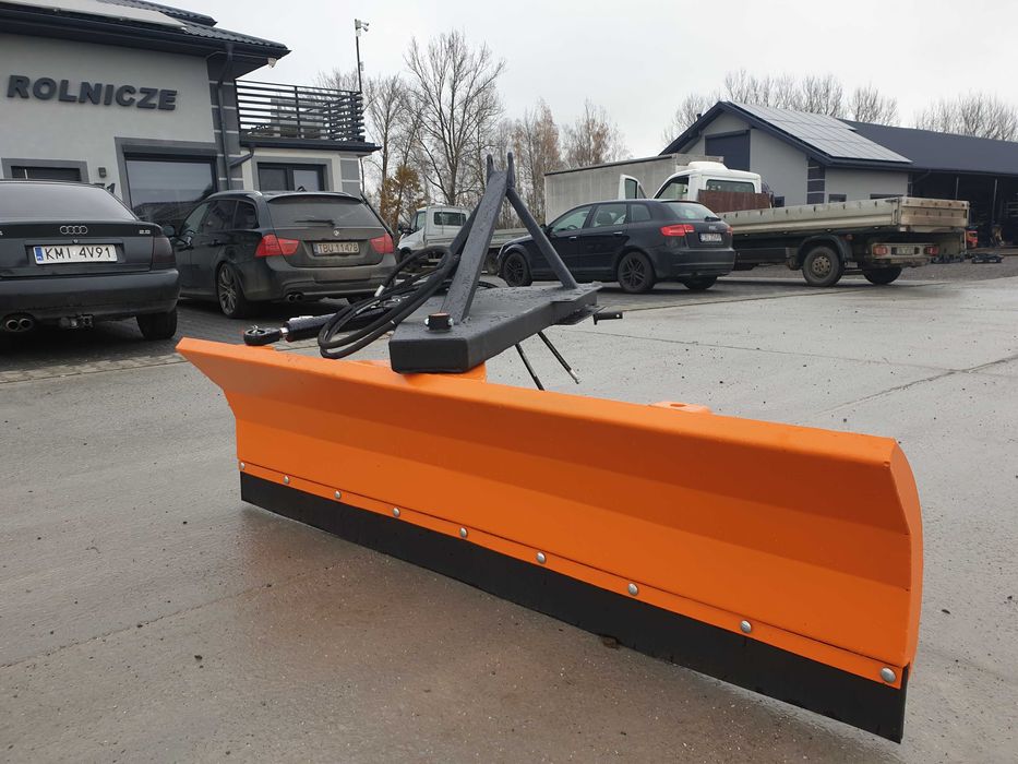 Pług do śniegu na tył-OBROTOWY 360 stopni do ciągnika spych
