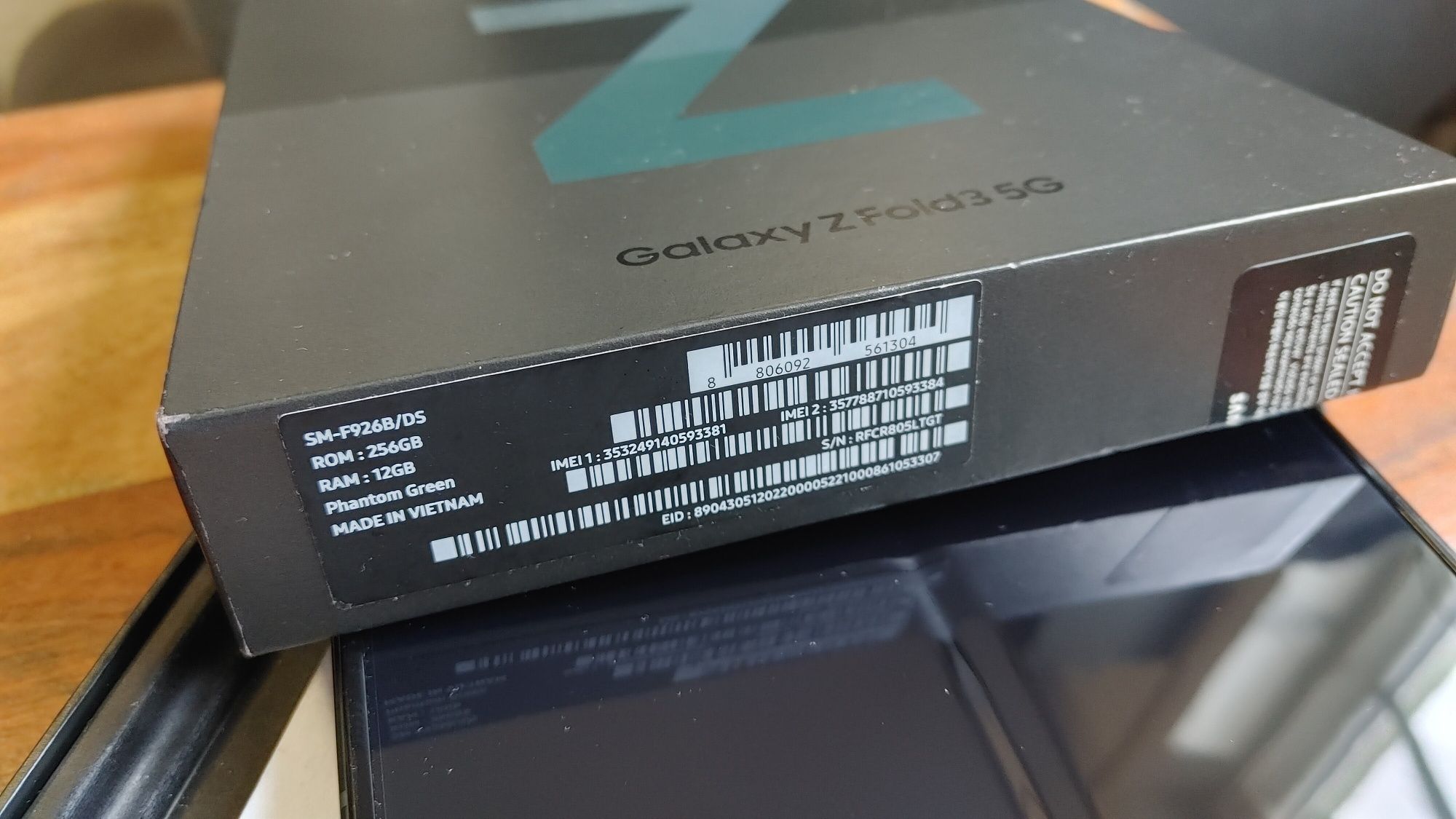Smartfon Samsung Galaxy Z Fold 3_12gb ram/ 256 gb