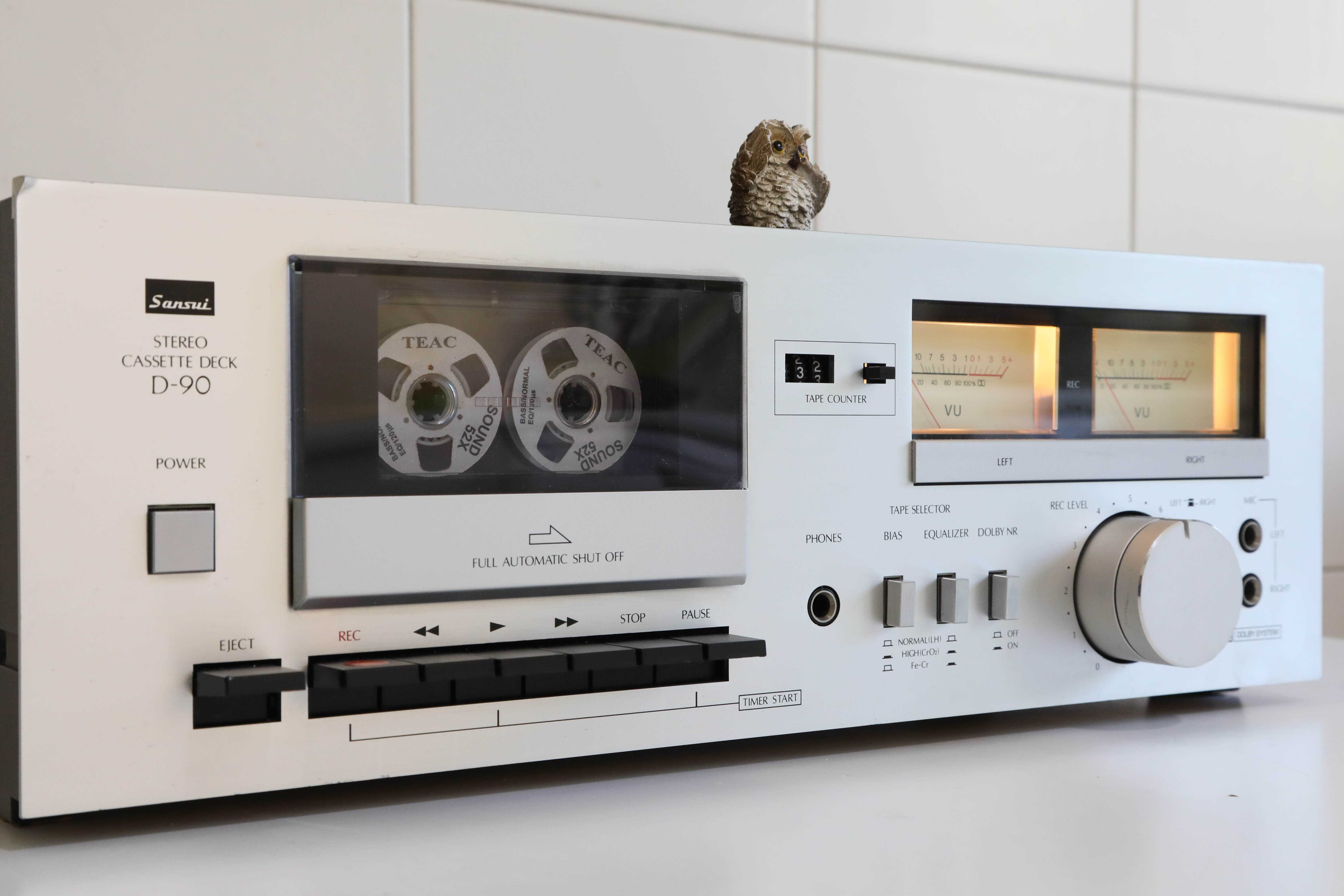 Sansui D-90 Tape Deck Cassetes