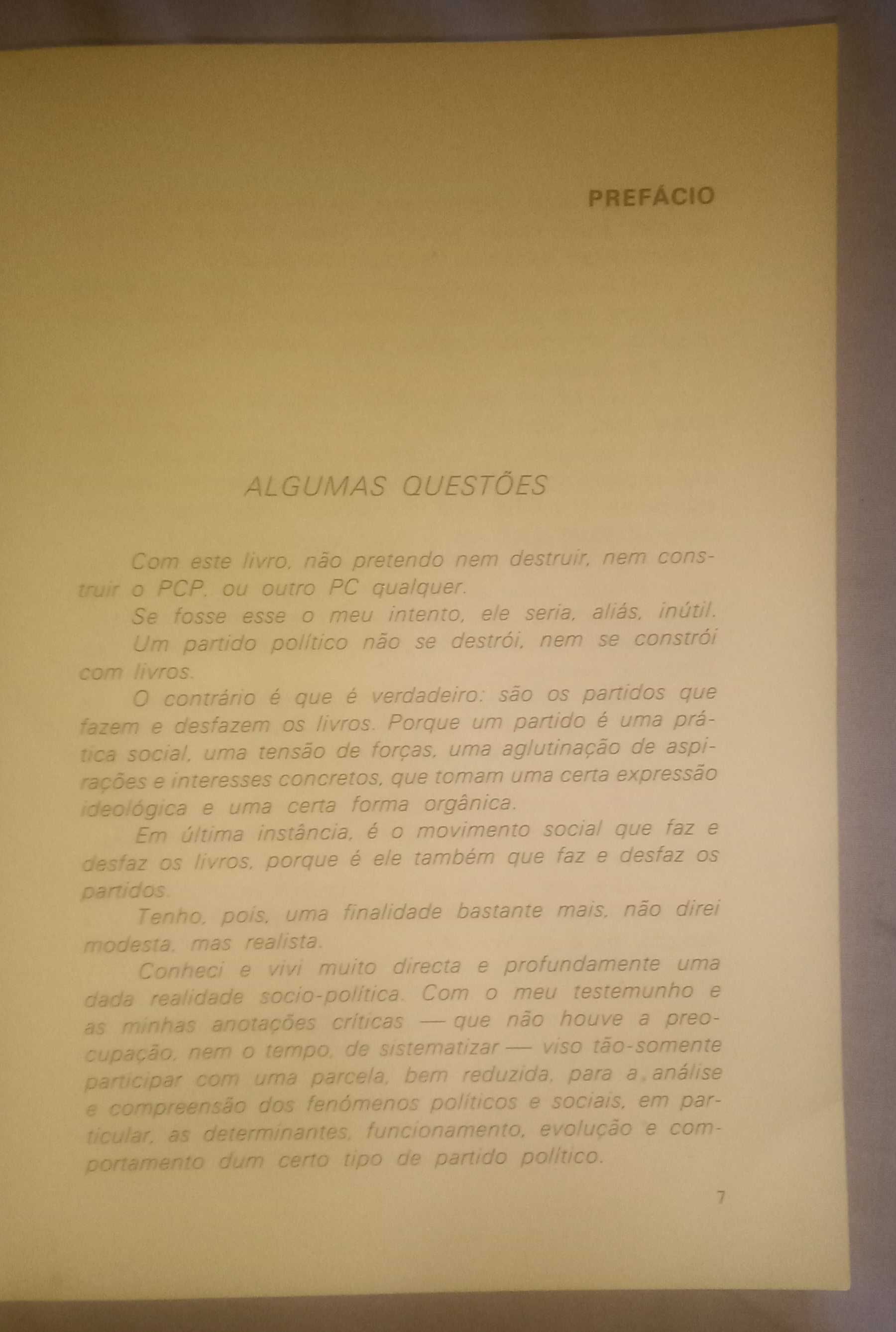 60 anos de luta. Relatos da clandestinidade o PCP visto por dentro.