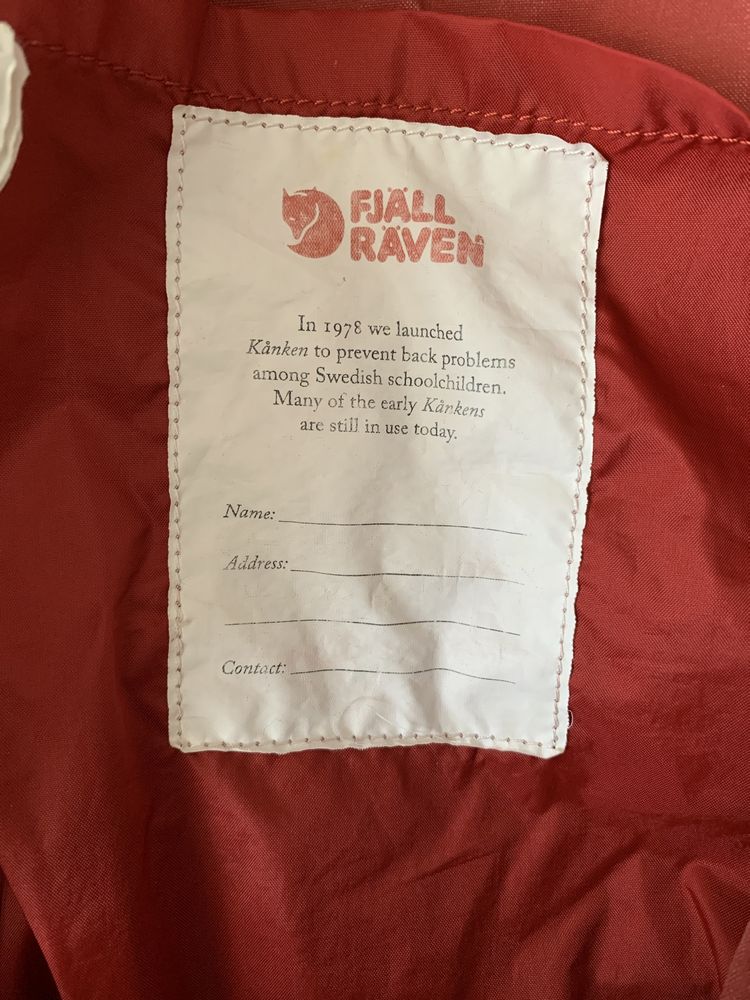 Рюкзак Fjallraven kanken