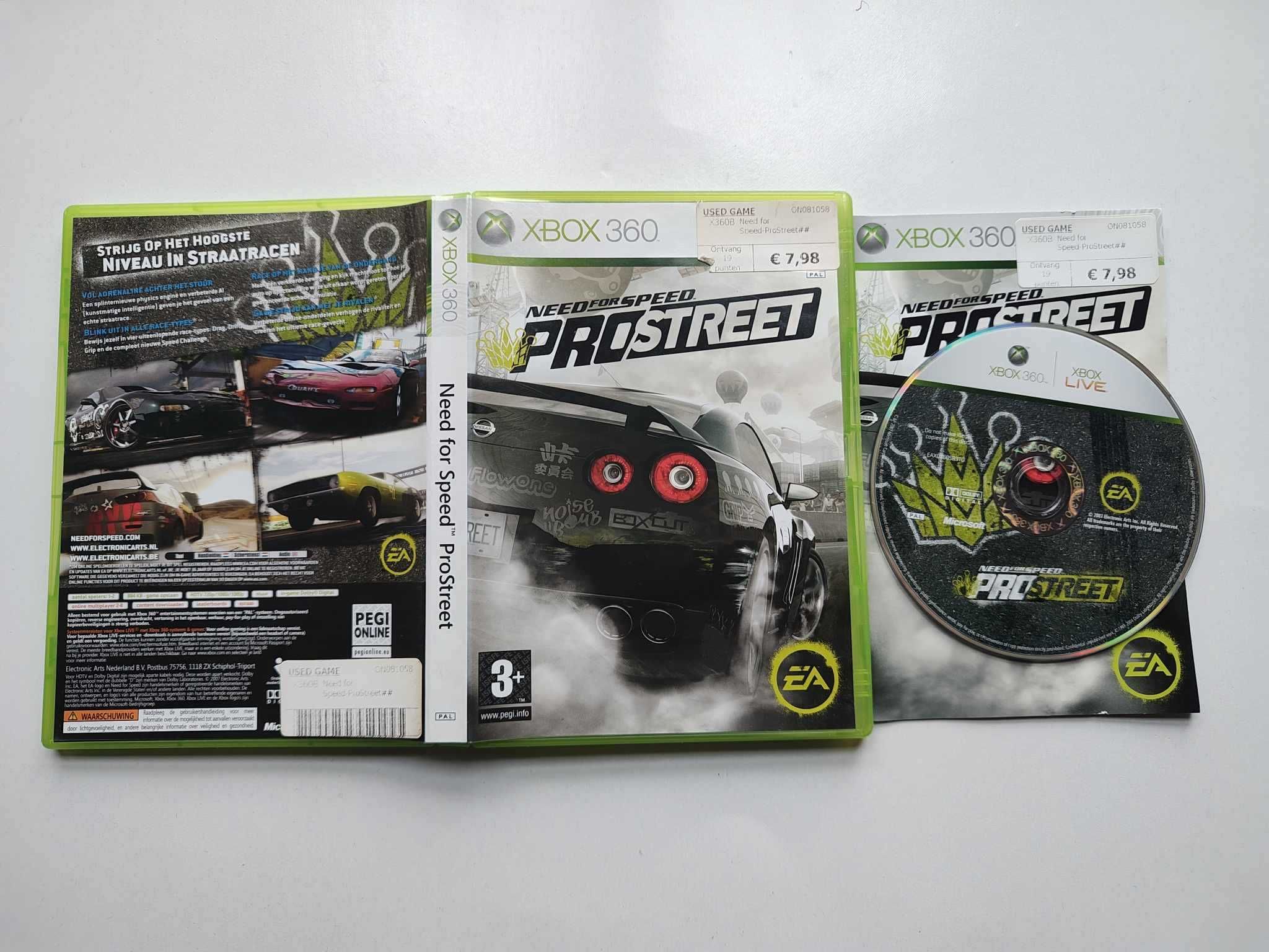 Gra Xbox 360 Need for Speed ProStreet NFS PL