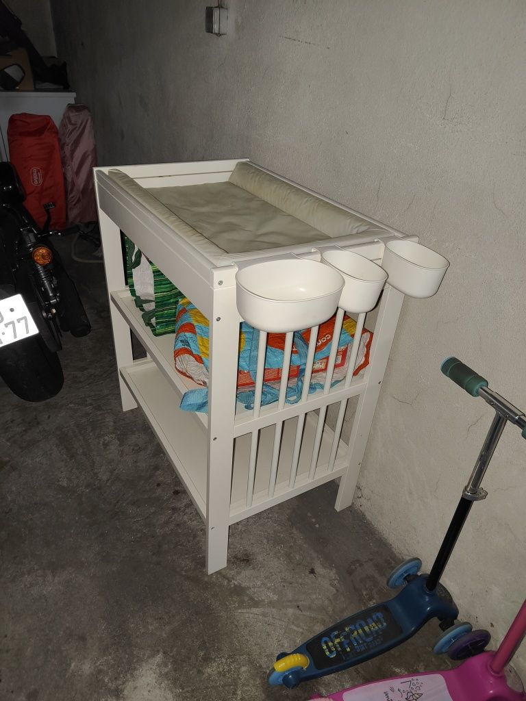 Muda fraldas para bebe