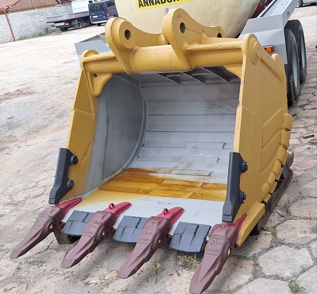 Łyżka do koparki skalna 1.2 m3 po kapitalnym remoncie, hardox