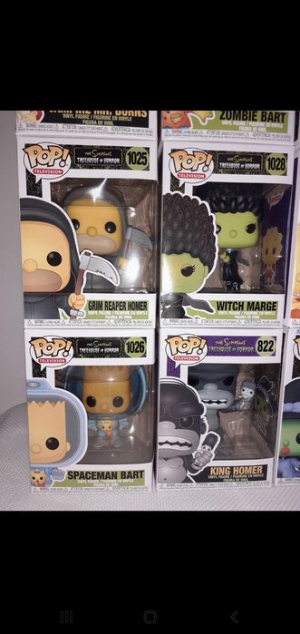 Funko The Simpsons Treehouse of Horror Collection set 11 Pops64552100575235123