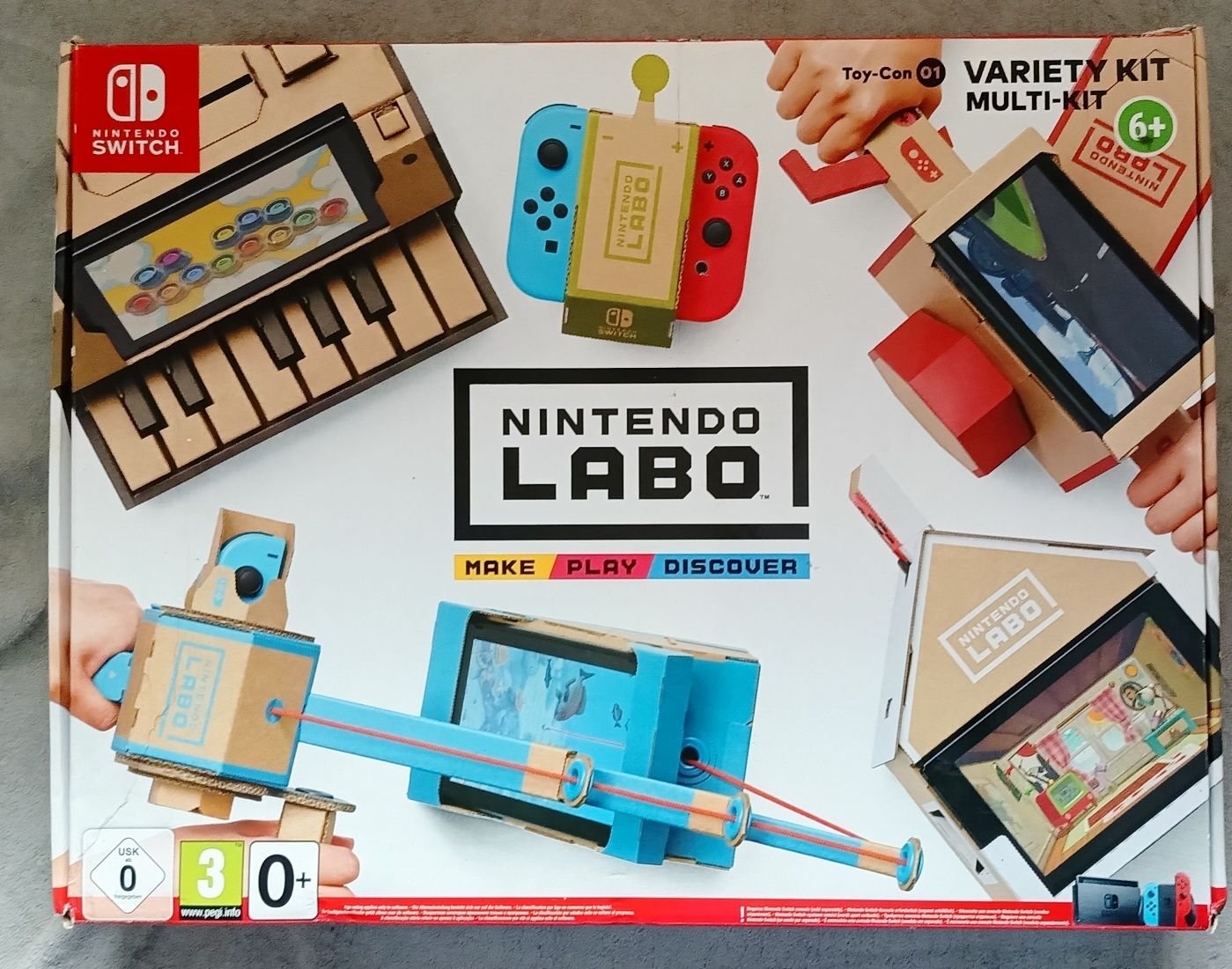 Zestaw Nintendo Labo - niekompletny