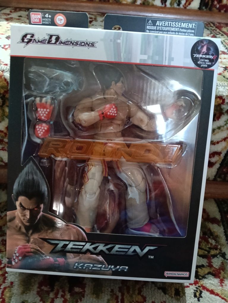 Boneco Tekken 7 kazuya