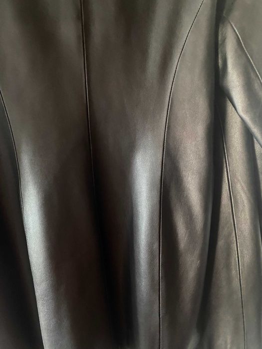 Пиджак кожаный женский, р.50 -52.